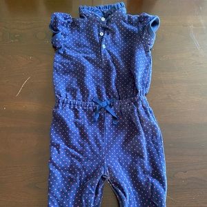 Girls 18mo Ralph Lauren cotton jumpsuit New